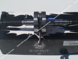 Cigüeñal, conjunto biela reforzado BARIKIT Eje de competición Ø10/12mm para scooter vertical minarelli (booster, bws)