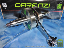 Crankshaft, connecting rod assembly CARENZI EVO 40mm stroke for mécaboite driving DERBI euro 3 & 4
