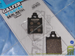 GALFER G1050 rear brake pads for CAGIVA PRIMA 50, 75, LML STAR, MALAGUTI F 15, PIAGGIO QUARTZ scooter