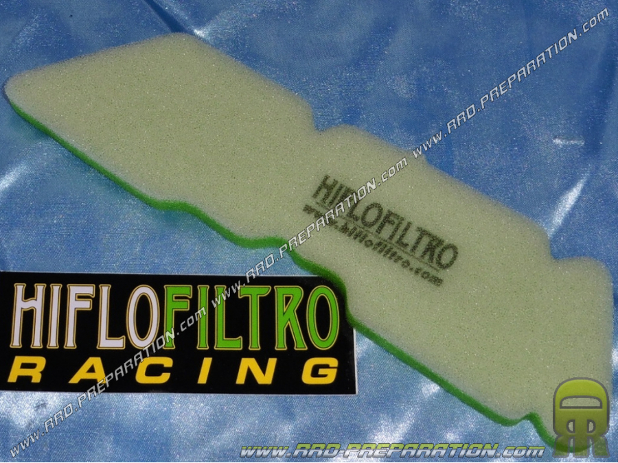 Filtre à air HIFLO FILTRO HFA5208DS type origine pour scooter 50cc APRILIA MOJITO, DERBI ATLANTIS, GILERA ICE, ITALJET ...