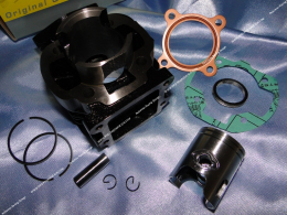 Kit without cylinder head 50cc Ø40mm (axis of 10mm) cast iron TEKNIX minarelli vertical (booster, bws ...)