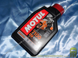 Huile MOTUL 10W40 (4 temps) 1 litre pas cher