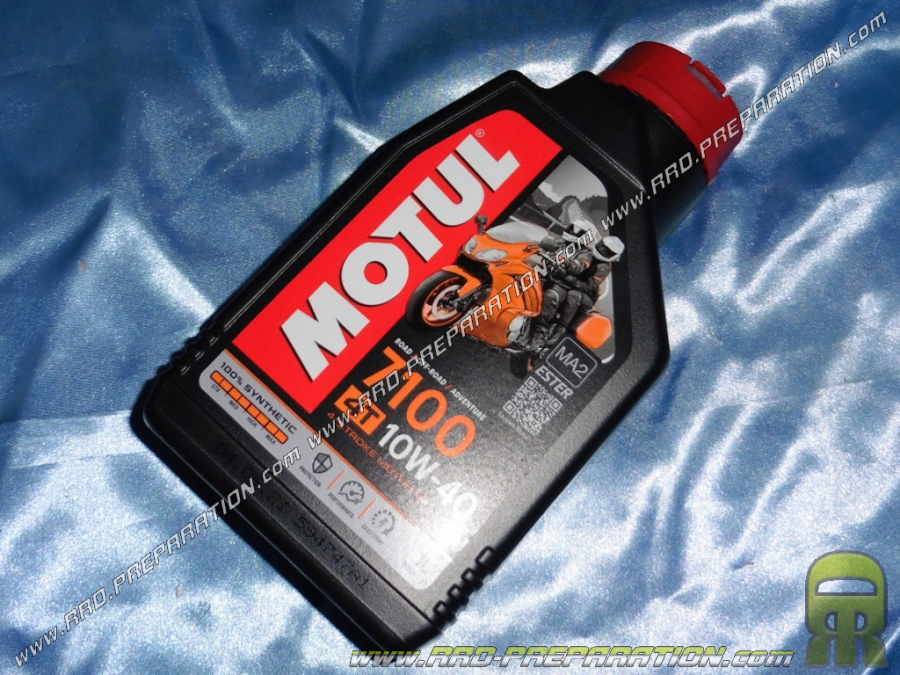 MOTUL 7100 4T 4-stroke semi-synthetic motor oil 10W40 1L, 4L or 20L with  the choices