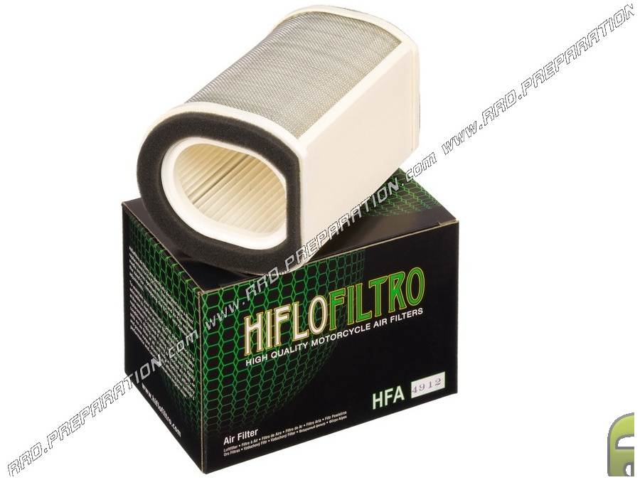 Filtre à air HIFLO FILTRO HFA4912 type origine pour moto YAMAHA FJR1300 A, AS, AE ... XVS 1300