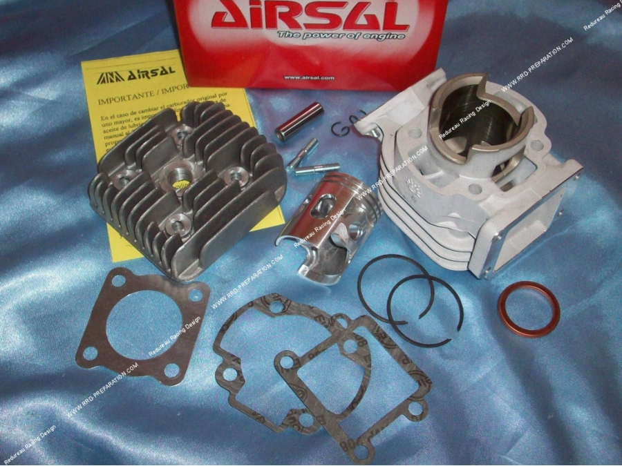 Kit 50cc Ø40mm (axle of 10mm) aluminum AIRSAL minarelli vertical (booster, bws…)