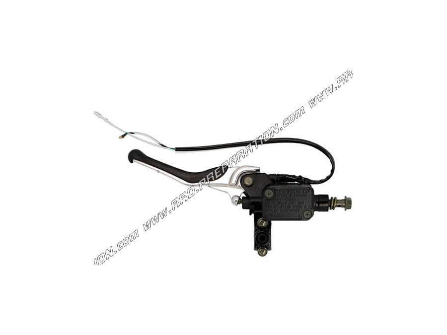 LEFT brake master cylinder with black TEKNIX lever for 50cc scooter YAMAHA NITRO, AEROX