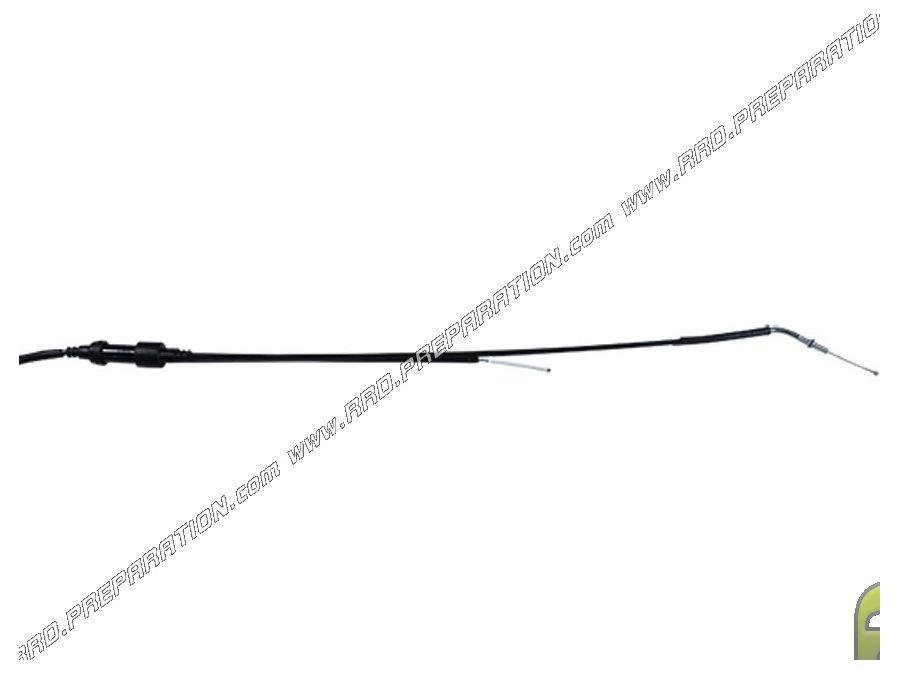 DERBI accelerator / gas cable with sheath for mécaboite 50cc DERBI SENDA SM, GILERA RC R from 2006 to today