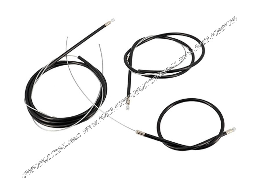 Kit completo acelerador/cable gas, freno delantero, freno trasero CGN para ciclomotor SOLEX 101, 2200, 3800...