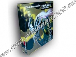 Kit chain FRANCE EQUIPEMENT reinforced for mécaboite 50cc SHE RC O SM