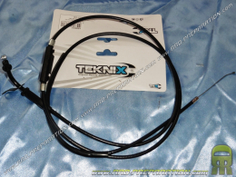 Cable acelerador / gas TEKNIX con funda para scooter 50cc YAMAHA NEXT, SLIDER NAKED, MBK BOOSTER...