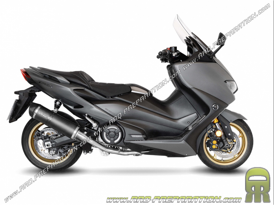 Pot d'échappement LEOVINCE LV ONE EVO pour Maxi-Scooter YAMAHA T-MAX 560 / TECH MAX de 2020 à 2021