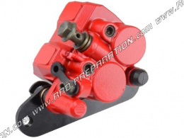 Pinza de freno delantera TEKNIX roja para scooter 50cc SYM FIDDLE 2, ORBIT