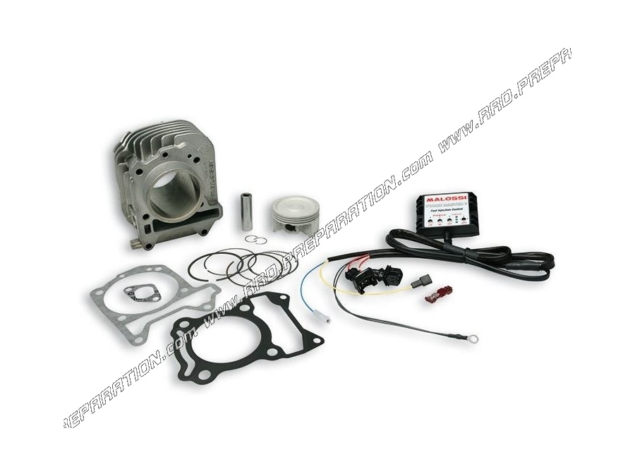 Kit 180cc MALOSSI Ø63mm, cylindre / piston, boitier calculateur PIAGGIO FLY, LIBERTY, VESPA, PRIMAVERA... 125 et 150cc 4T