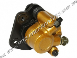 Gold P2R front brake caliper delivered with pads for scooter 50cc PIAGGIO NRG POWER DD 2006 to 2013
