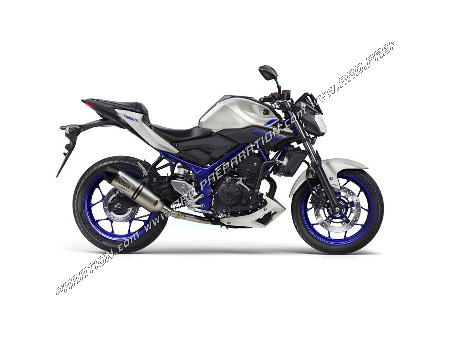 Línea de escape completa LEOVINCE LV ONE EVO para moto YAMAHA MT-03 2016 a 2017