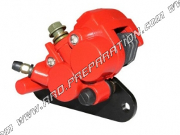 Red P2R front brake caliper for 50cc scooter SYM FIDDLE II, ORBIT II
