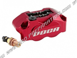 Etrier de frein avant VOCA G-FORCE RACING ROUGE pour mécaboite 50 cc