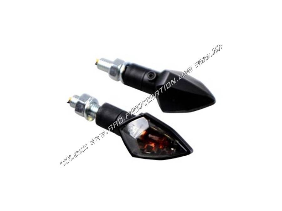 BLACKWAY MIRIAL 6W smoked black turn signals approved