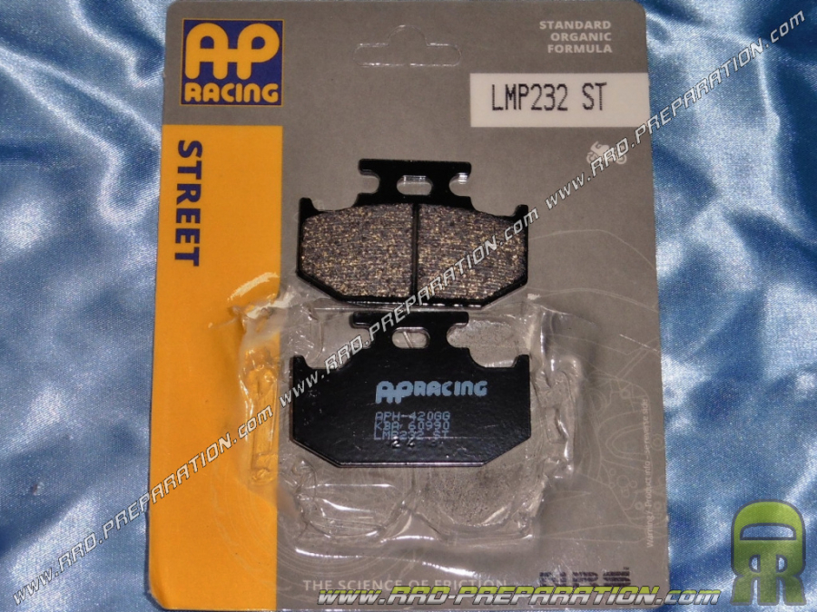 AP RACING front/rear brake pads for motorcycle SUZUKI 125 TSR, 250 DR, YAMAHA 80 YD, 125 DT ...