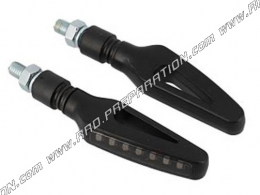 BLACKWAY ANDROMEDE smoked black LED turn signals approved
