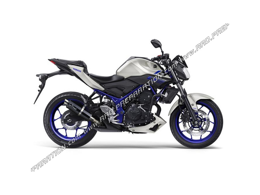 Ligne d'échappement complète LEOVINCE GP CORSA pour moto YAMAHA MT-25 de 2015 à 2018