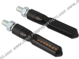 Intermitentes LED secuenciales BLACKWAY QUASAR negro ahumado