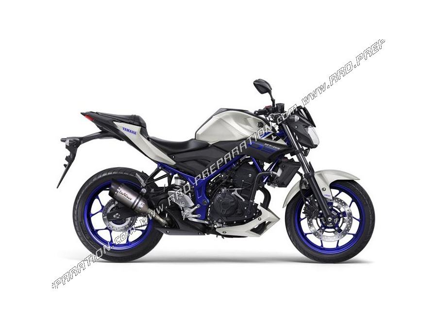 Silencieux d'échappement LEOVINCE LV PRO pour moto YAMAHA MT-25 de 2015 à 2018