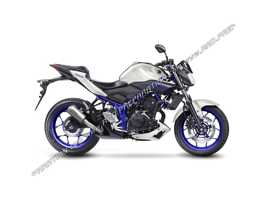 Silencieux d'échappement LEOVINCE LV PRO pour moto YAMAHA MT-25 de 2015 à 2018