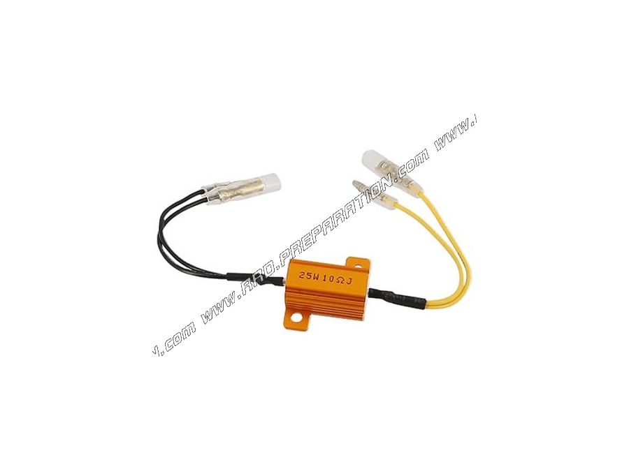 Pair of BLACKWAY 20W 10Ω resistor for led turn signals