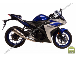 Línea de escape completa LEOVINCE LV ONE EVO para motocicleta YAMAHA YZF-R25 de 2014 a 2018