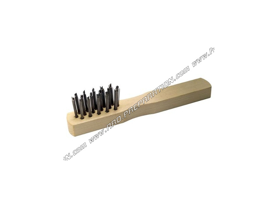 TUN 'R candle brush with wooden handle