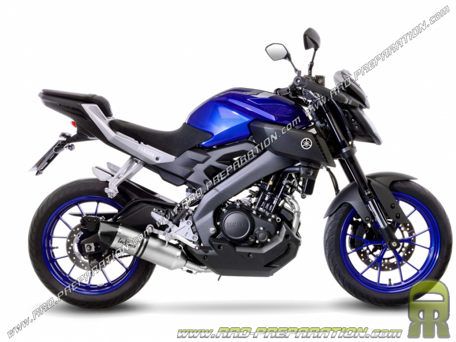 Pot d'échappement LEOVINCE LV ONE EVO pour moto YAMAHA MT-125 de 2017 à 2019 4T