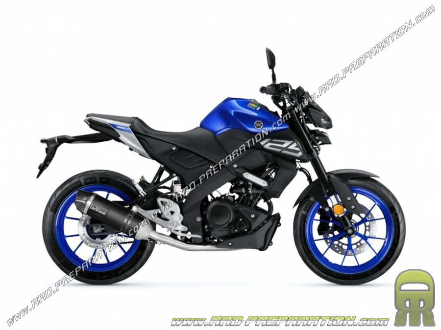 LEOVINCE LV ONE EVO exhaust for motorcycle YAMAHA MT-125 from 2020 4T