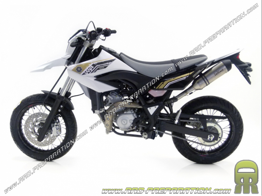 Silencieux d'échappement LEOVINCE LV ONE EVO pour YAMAHA WR 125 R/X 4 temps de 2009 à 2016