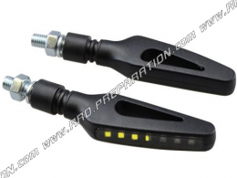 BLACKWAY SUPERNOVA black smoke sequential LED indicators with approved position light