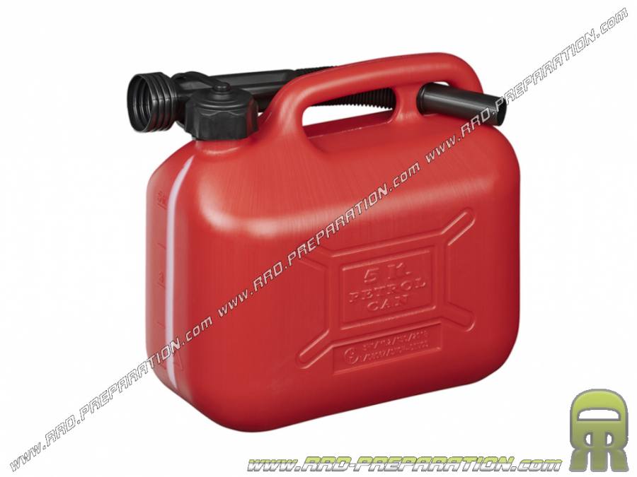 BIDON GASOLINA 10L TRANSPARENTE