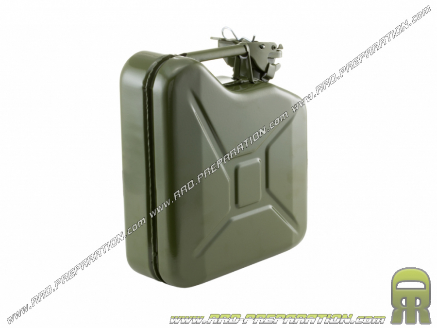 Jerrycan RRD CLASSIC steel can with American khaki safety cap 5L