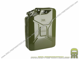 PRESSOL CLASSIC jerrycan steel container with American khaki safety cap 20L