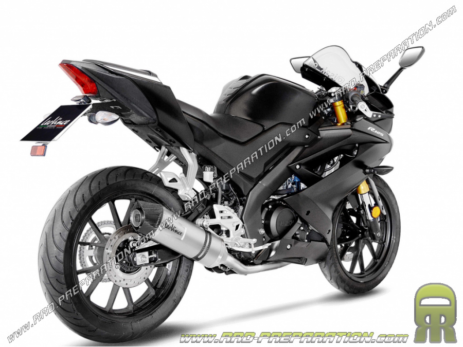 LEOVINCE LV ONE EVO exhaust for motorcycle YAMAHA YZF-R 125 from 2019 to 2020 4T LEOVINCE LV ONE EVO exhaust for motorcycle YAMAHA YZF-R 125 from 2019 to 2020 4T