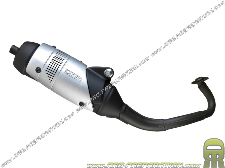 LEOVINCE TOURING exhaust for horizontal minarelli scooter (nitro, aerox, ovetto, neos, ...)