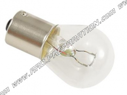 Ampoule de phare FLOSSER feu arrière stop / clignotants, lampe standard à clips BAU15S 12V21W couleur blanc