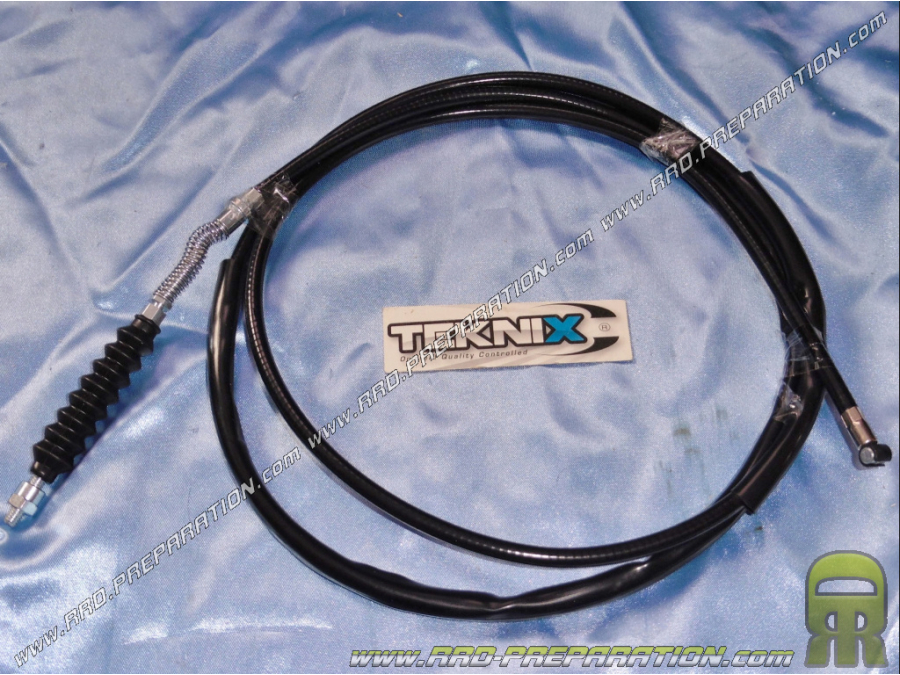 Cable / mando de freno trasero tipo original TEKNIX para scooter 50cc 2T PIAGGIO ZIP AC, LC