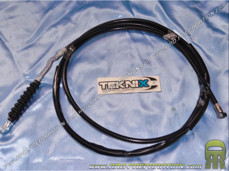 Original type TEKNIX rear brake cable / control for scooter 50cc 2T PIAGGIO ZIP AC, LC