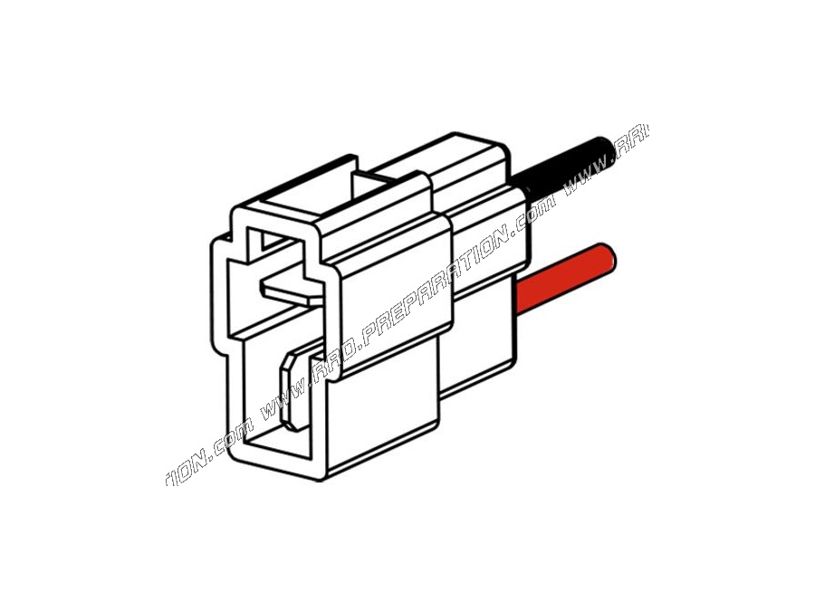 Relais / centrale clignotant GUILERA 2 fiches 12v pour scooter 50cc MBK BOOSTER, YAMAHA BW'S de 1999 à 2004