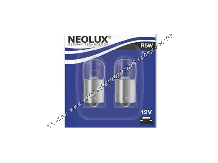 NEOLUX luz de freno / bombilla para intermitentes, bombilla estándar con pinzas BA15S 12V 5W R5W