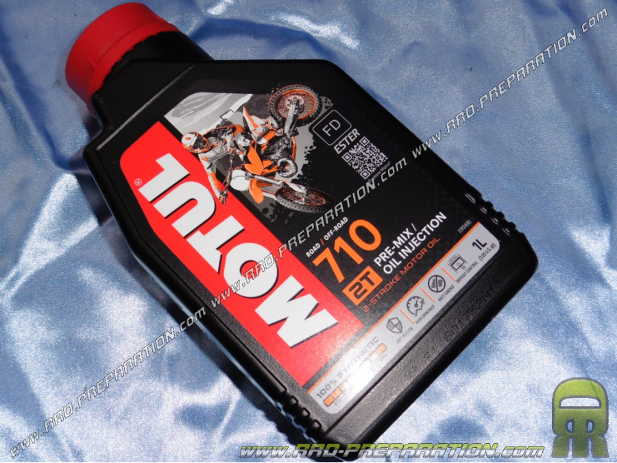 HUILE MOTEUR MOTO 2 TEMPS MOTUL 710 1L