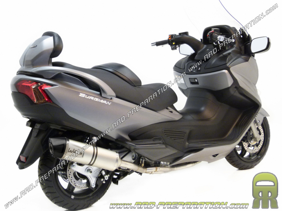 Escape LEOVINCE LV ONE EVO para Maxi-Scooter SUZUKI BURGMAN 650 de 2013 a 2016