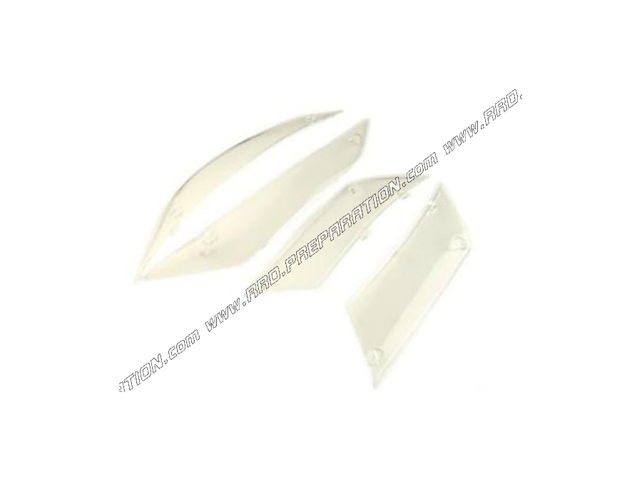 Cabochons clignotants TUN'R transparent pour scooter PIAGGIO ZIP à partir de 2001