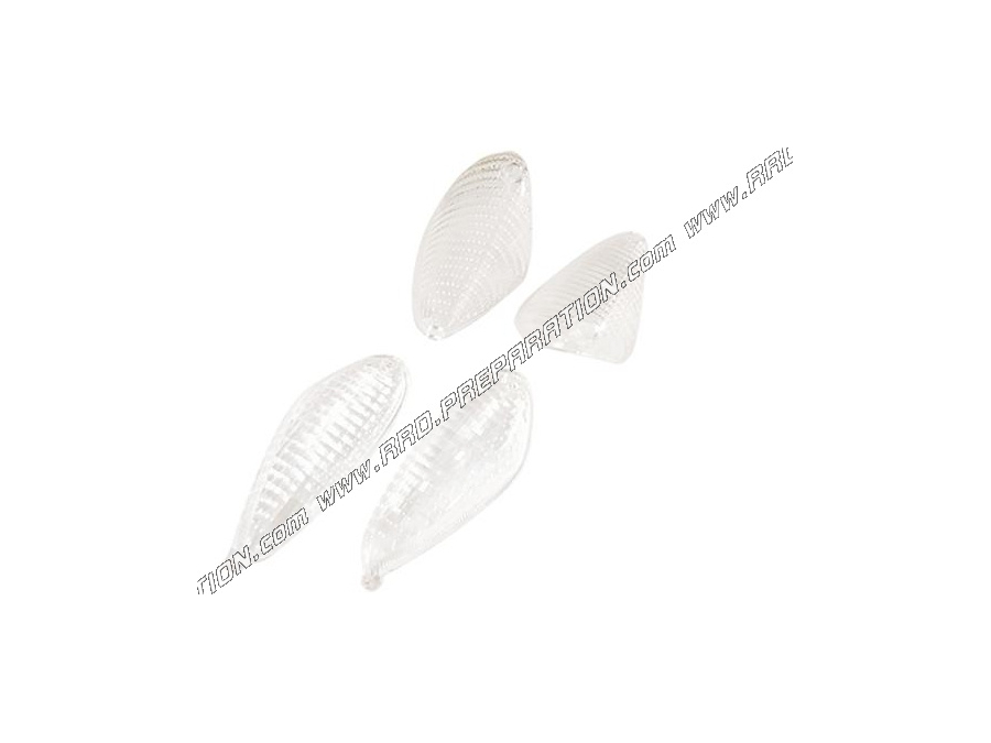 TUN 'R transparent flashing cabochons for PIAGGIO TYPHOON scooter from 2006 to 2009