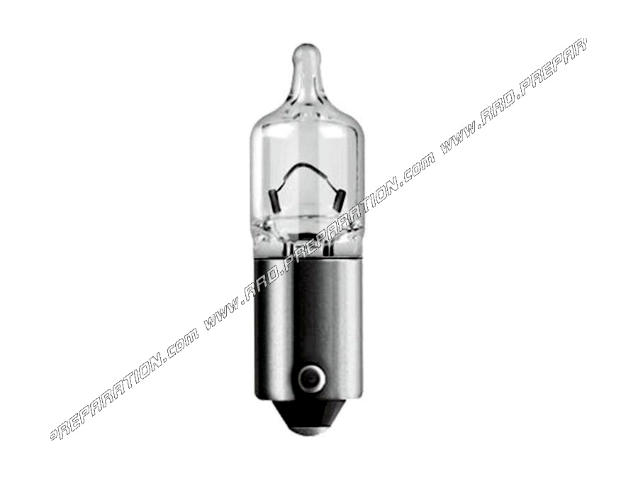 Ampoule de clignotant NEOLUX blanc ergot décalé BAX9S 12V 6W (H6W)